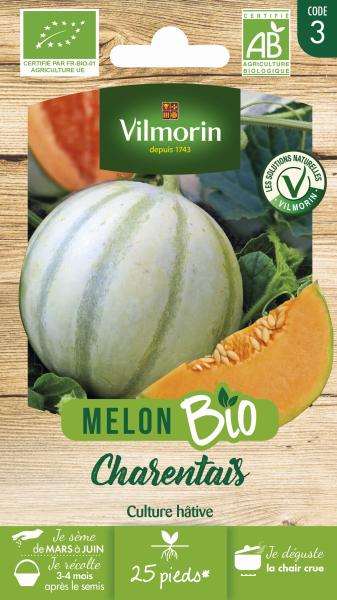 Potagères - Melon Charentais - BIO - PACKAGING_RECTO